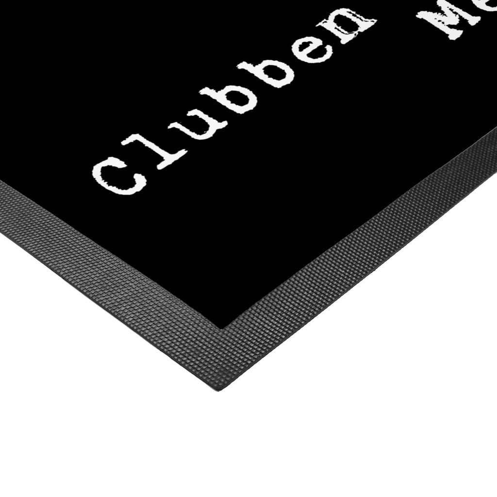 Fußmatte Bär & Fuchs Disco Medizin Türvorleger, Schmutzmatte, Fußabtreter, Matte, Schmutzfänger, Fußabstreifer, Schmutzfangmatte, Türmatte, Motivfußmatte, Haustürmatte, Vorleger, Geschenk, Sport, Sportart, Hobby, Schenken, Danke, Dankeschön, Auszeichnung, Gewinn, Sportler, Disco, Clubs, Tanzen, Feiern, Clubbing