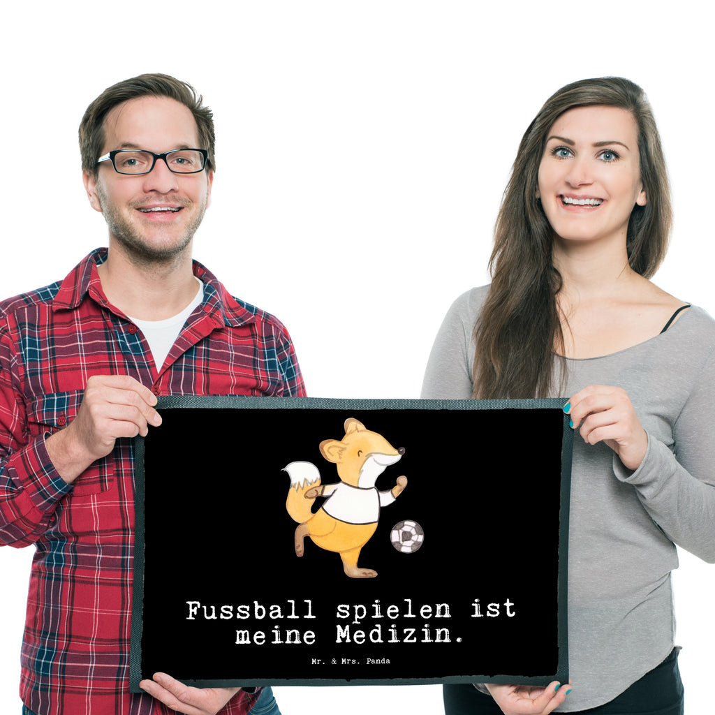 Fußmatte Fuchs Fußball spielen Medizin