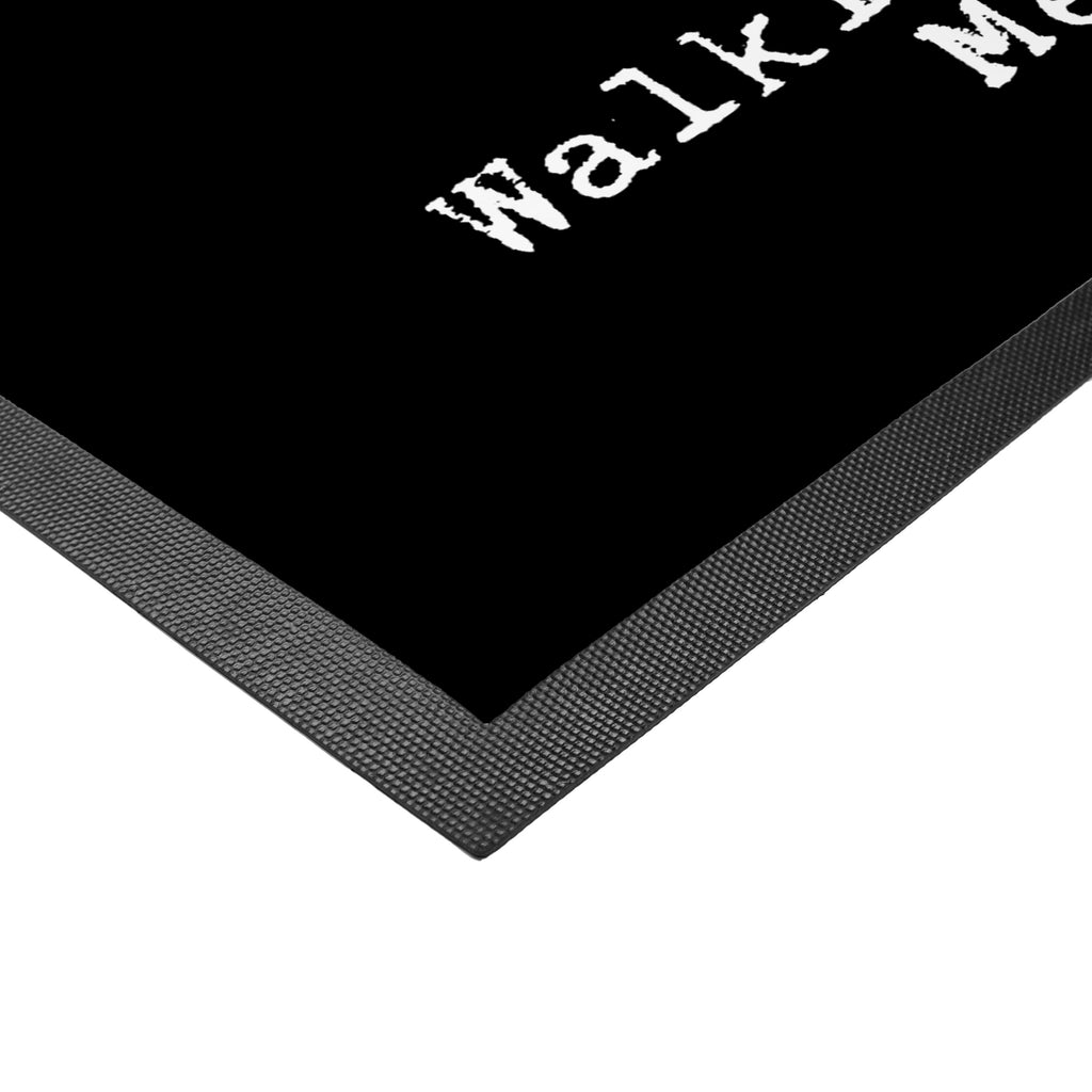 Fußmatte Maus Walking Medizin Walking, Walken, schnelles Gehen, Spazieren gehen Türvorleger, Schmutzmatte, Fußabtreter, Matte, Schmutzfänger, Fußabstreifer, Schmutzfangmatte, Türmatte, Motivfußmatte,  Haustürmatte, Vorleger  Geschenk, Sport, Sportart, Hobby, Schenken, Danke, Dankeschön, Auszeichnung, Gewinn, Sportler
