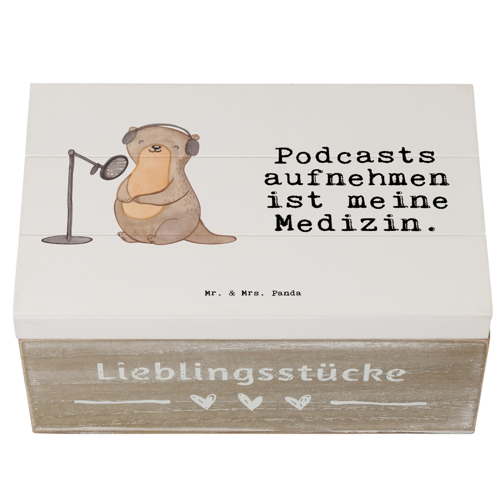 Holzkiste Otter Podcast aufnehmen Medizin Podcast aufnehmen, Podcast produzieren, Podcasterin, Podcaster Holzkiste, Kiste, Schatzkiste, Truhe, Schatulle, XXL,  Erinnerungsbox, Erinnerungskiste, Dekokiste, Aufbewahrungsbox  Geschenk, Sport, Sportart, Hobby, Schenken, Danke, Dankeschön, Auszeichnung, Gewinn, Sportler