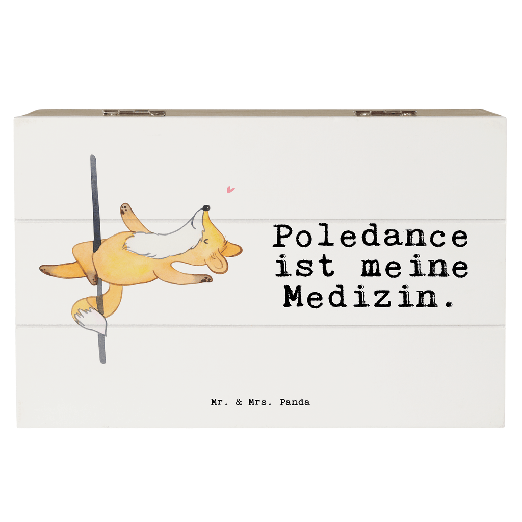 Holzkiste Fuchs Poledance Medizin Holzkiste, Kiste, Schatzkiste, Truhe, Schatulle, XXL, Erinnerungsbox, Erinnerungskiste, Dekokiste, Aufbewahrungsbox, Geschenk, Sport, Sportart, Hobby, Schenken, Danke, Dankeschön, Auszeichnung, Gewinn, Sportler, Pole Dance, Tanzen, Tanz