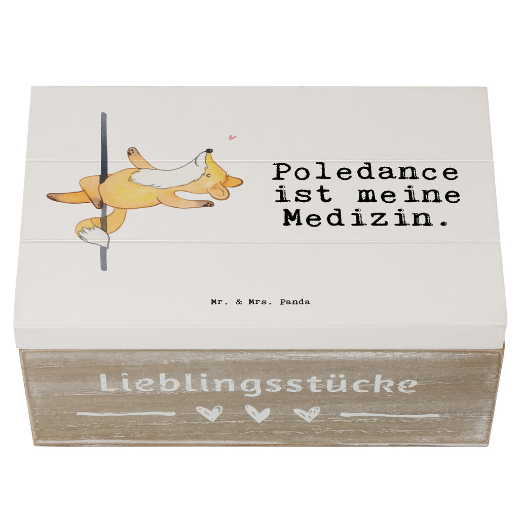 Holzkiste Fuchs Poledance Medizin Holzkiste, Kiste, Schatzkiste, Truhe, Schatulle, XXL, Erinnerungsbox, Erinnerungskiste, Dekokiste, Aufbewahrungsbox, Geschenk, Sport, Sportart, Hobby, Schenken, Danke, Dankeschön, Auszeichnung, Gewinn, Sportler, Pole Dance, Tanzen, Tanz