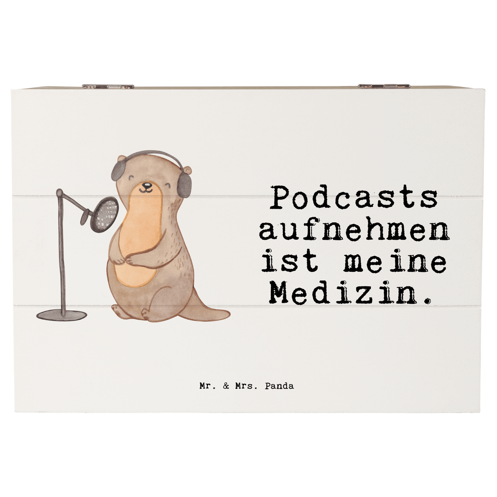 Holzkiste Otter Podcast aufnehmen Medizin Podcast aufnehmen, Podcast produzieren, Podcasterin, Podcaster Holzkiste, Kiste, Schatzkiste, Truhe, Schatulle, XXL,  Erinnerungsbox, Erinnerungskiste, Dekokiste, Aufbewahrungsbox  Geschenk, Sport, Sportart, Hobby, Schenken, Danke, Dankeschön, Auszeichnung, Gewinn, Sportler