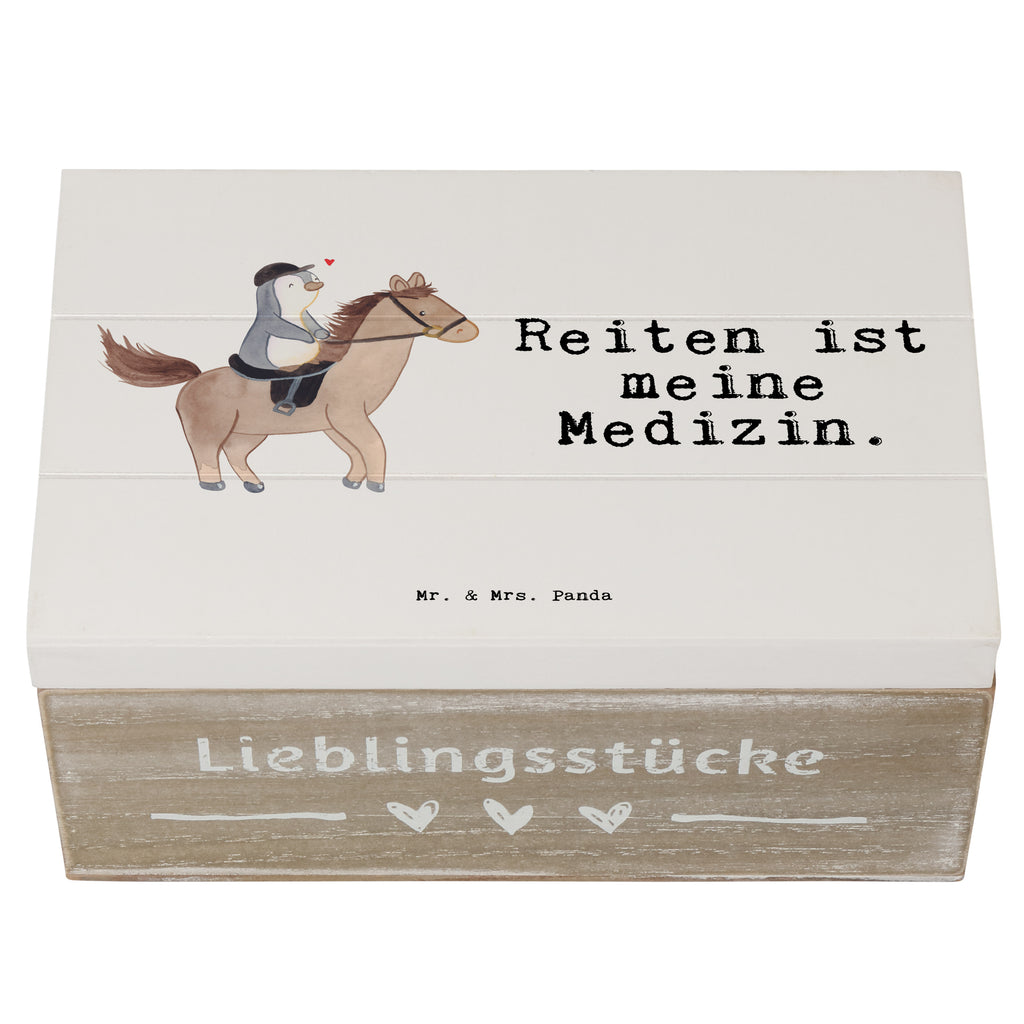 Holzkiste Pferd Reiten Medizin Reiten, Reitsport, Reitverein, Reitstall, Pferde, Pferdereiten, Reittherapie, Therapeutisches Reiten, Reiter Therapie, Pferdereiten als Medizin Holzkiste, Kiste, Schatzkiste, Truhe, Schatulle, XXL,  Erinnerungsbox, Erinnerungskiste, Dekokiste, Aufbewahrungsbox  Geschenk, Sport, Sportart, Hobby, Schenken, Danke, Dankeschön, Auszeichnung, Gewinn, Sportler
