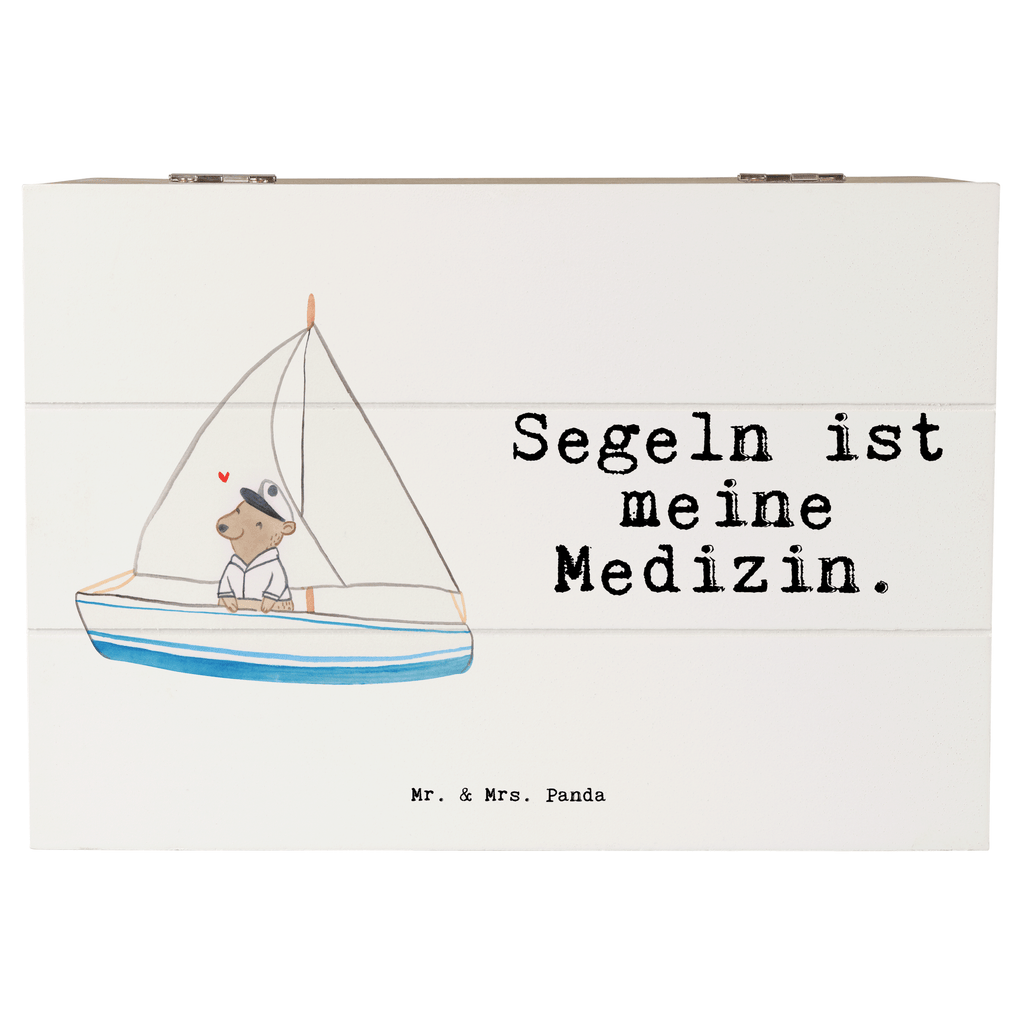 Holzkiste Bär Segeln Medizin Holzkiste, Kiste, Schatzkiste, Truhe, Schatulle, XXL, Erinnerungsbox, Erinnerungskiste, Dekokiste, Aufbewahrungsbox, Geschenk, Sport, Sportart, Hobby, Schenken, Danke, Dankeschön, Auszeichnung, Gewinn, Sportler, segeln, Segeltörn, Segelboot, Segelschule, Yachtclub