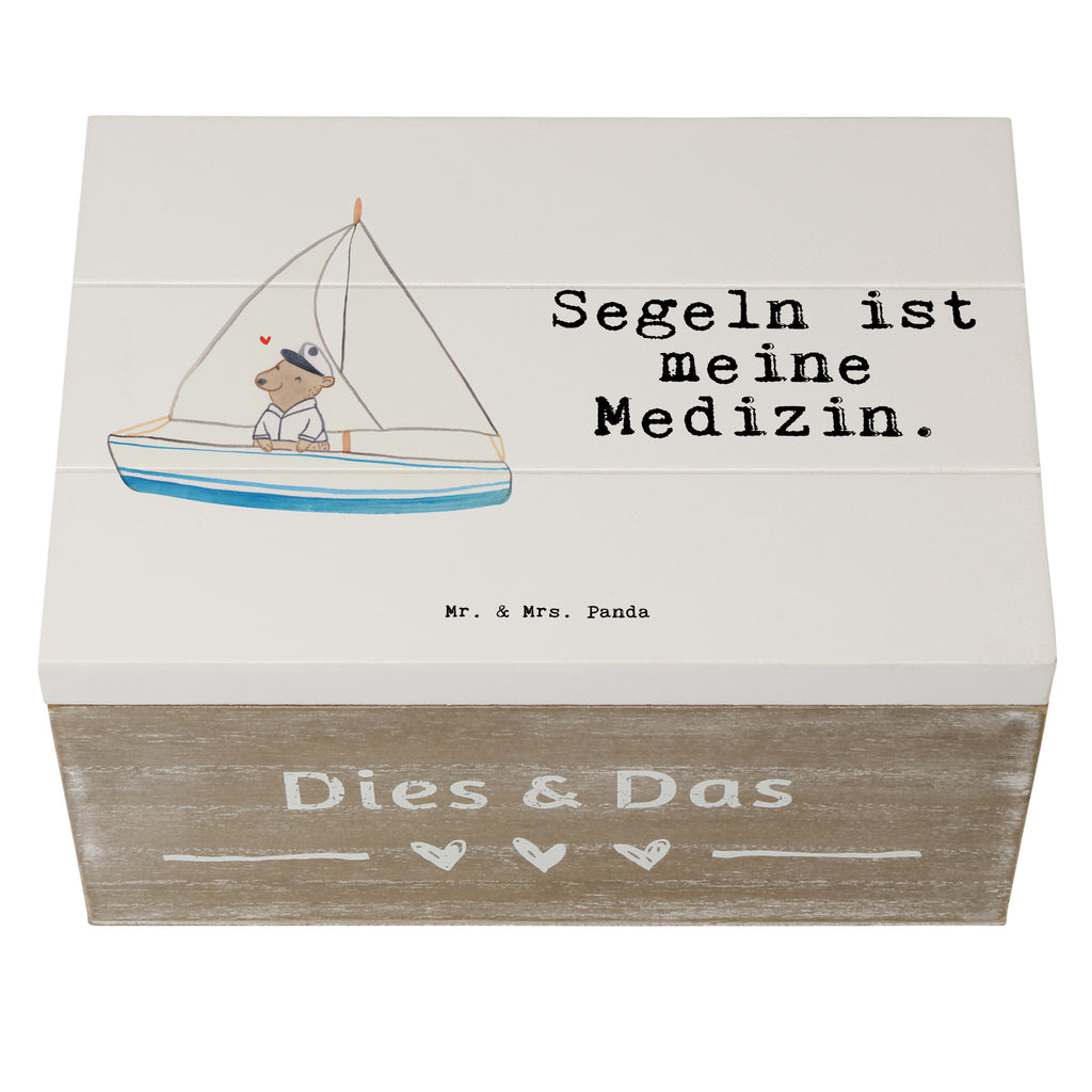 Holzkiste Bär Segeln Medizin Holzkiste, Kiste, Schatzkiste, Truhe, Schatulle, XXL, Erinnerungsbox, Erinnerungskiste, Dekokiste, Aufbewahrungsbox, Geschenk, Sport, Sportart, Hobby, Schenken, Danke, Dankeschön, Auszeichnung, Gewinn, Sportler, segeln, Segeltörn, Segelboot, Segelschule, Yachtclub