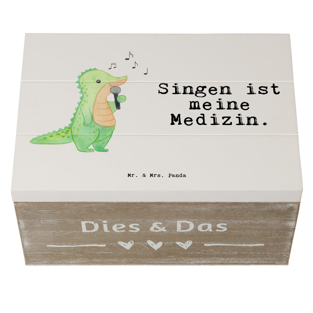 Holzkiste Krokodil Singen Medizin Holzkiste, Kiste, Schatzkiste, Truhe, Schatulle, XXL, Erinnerungsbox, Erinnerungskiste, Dekokiste, Aufbewahrungsbox, Geschenk, Sport, Sportart, Hobby, Schenken, Danke, Dankeschön, Auszeichnung, Gewinn, Sportler, Singen, Band, Live Auftritt, Gesang, Hobbysänger