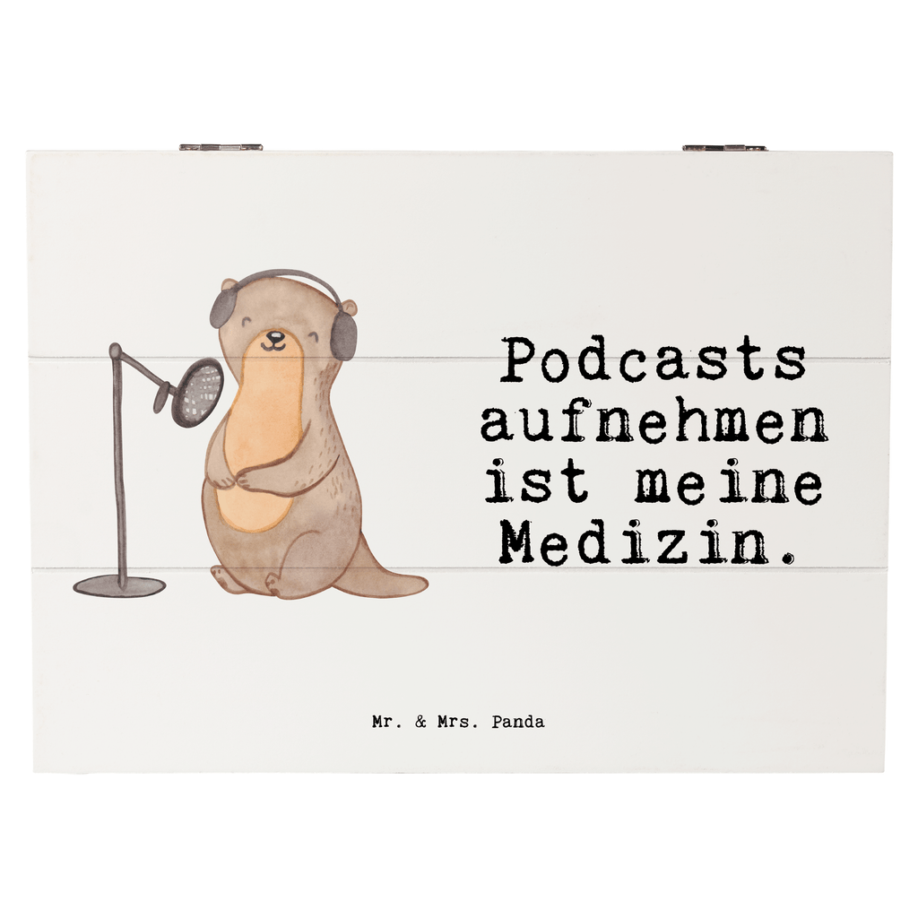 Holzkiste Otter Podcast aufnehmen Medizin Podcast aufnehmen, Podcast produzieren, Podcasterin, Podcaster Holzkiste, Kiste, Schatzkiste, Truhe, Schatulle, XXL,  Erinnerungsbox, Erinnerungskiste, Dekokiste, Aufbewahrungsbox  Geschenk, Sport, Sportart, Hobby, Schenken, Danke, Dankeschön, Auszeichnung, Gewinn, Sportler