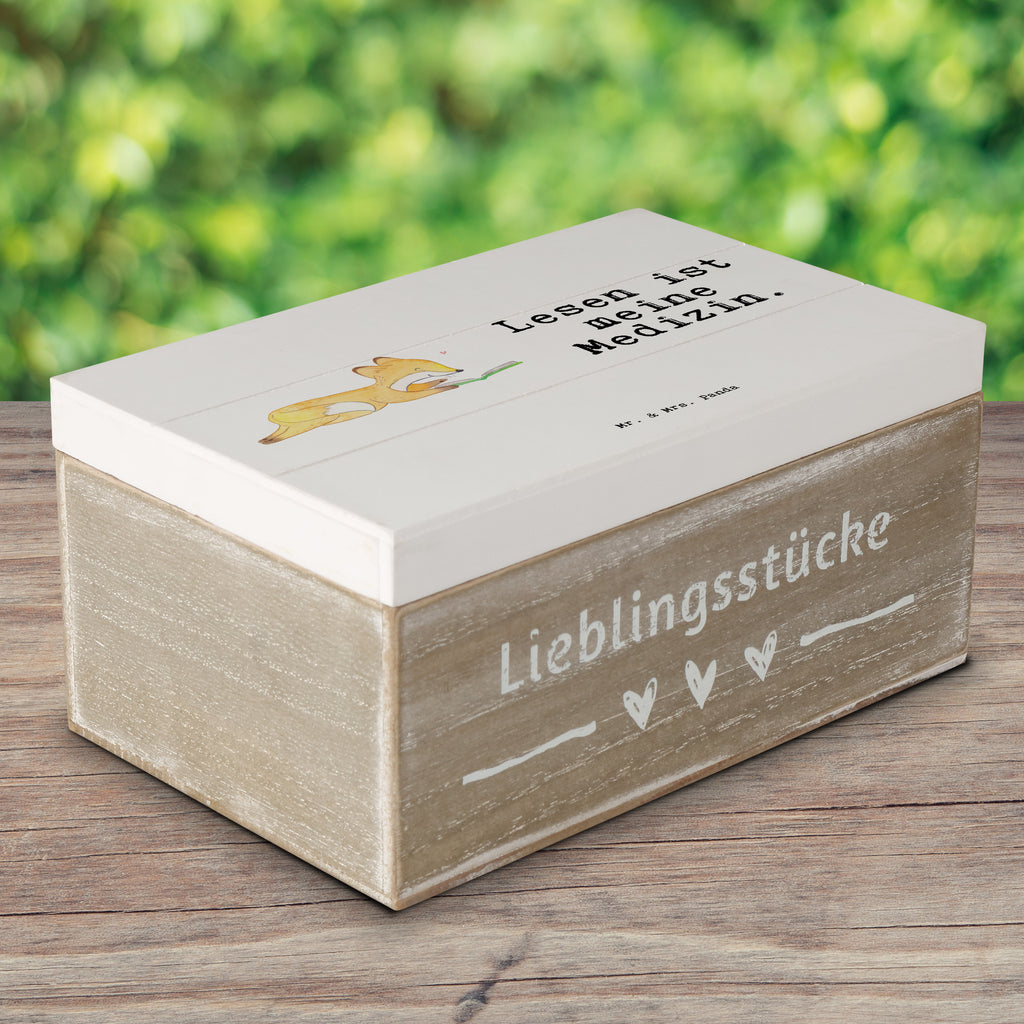 Holzkiste Fuchs Lesen Medizin lesen, Bücher lesen, Bücherwurm Holzkiste, Kiste, Schatzkiste, Truhe, Schatulle, XXL,  Erinnerungsbox, Erinnerungskiste, Dekokiste, Aufbewahrungsbox  Geschenk, Sport, Sportart, Hobby, Schenken, Danke, Dankeschön, Auszeichnung, Gewinn, Sportler