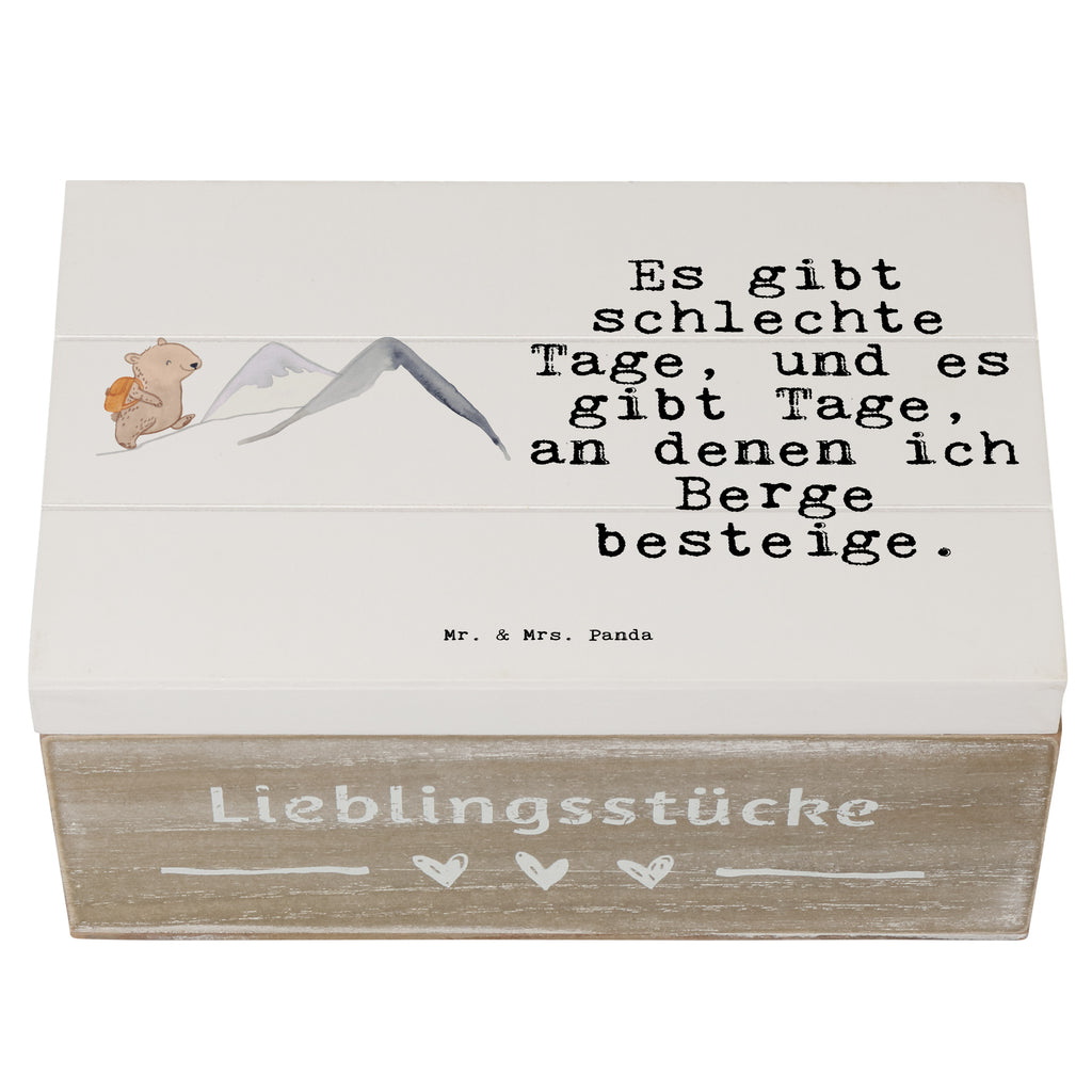 Holzkiste Bär Bergsteigen Tage Holzkiste, Kiste, Schatzkiste, Truhe, Schatulle, XXL, Erinnerungsbox, Erinnerungskiste, Dekokiste, Aufbewahrungsbox, Geschenk, Sport, Sportart, Hobby, Schenken, Danke, Dankeschön, Auszeichnung, Gewinn, Sportler, Bergsteigen, wandern, Bergsport, Trekking, Alpinismus, Alpinwandern