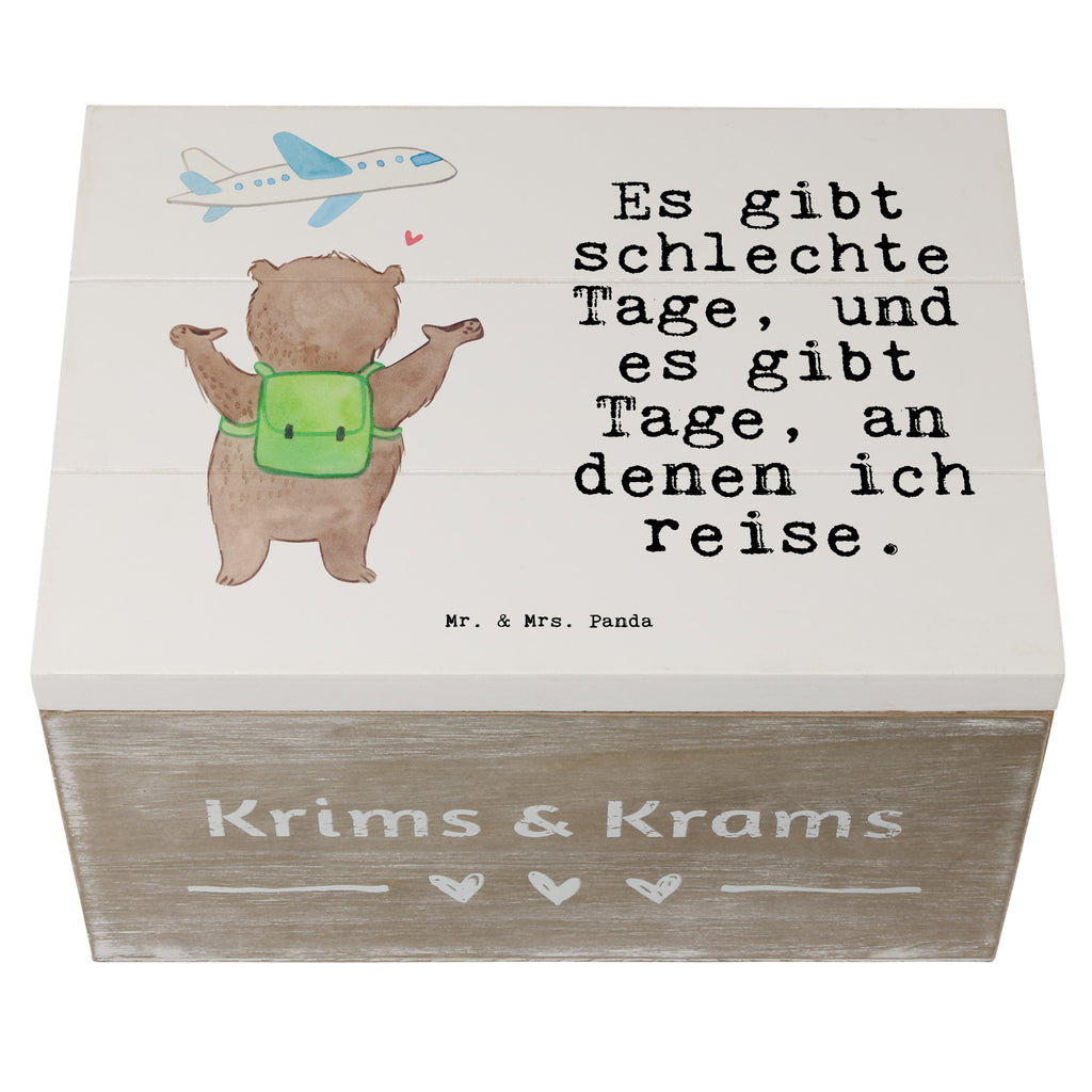 Holzkiste Bär Reisen Tage Holzkiste, Kiste, Schatzkiste, Truhe, Schatulle, XXL, Erinnerungsbox, Erinnerungskiste, Dekokiste, Aufbewahrungsbox, Geschenk, Sport, Sportart, Hobby, Schenken, Danke, Dankeschön, Auszeichnung, Gewinn, Sportler, Reisen, Weltreise, Urlaub, Urlaube, Auslandsjahr, Austauschjahr, Schüleraustausch, Reisegruppe, Reiseveranstalter, Reisebüro