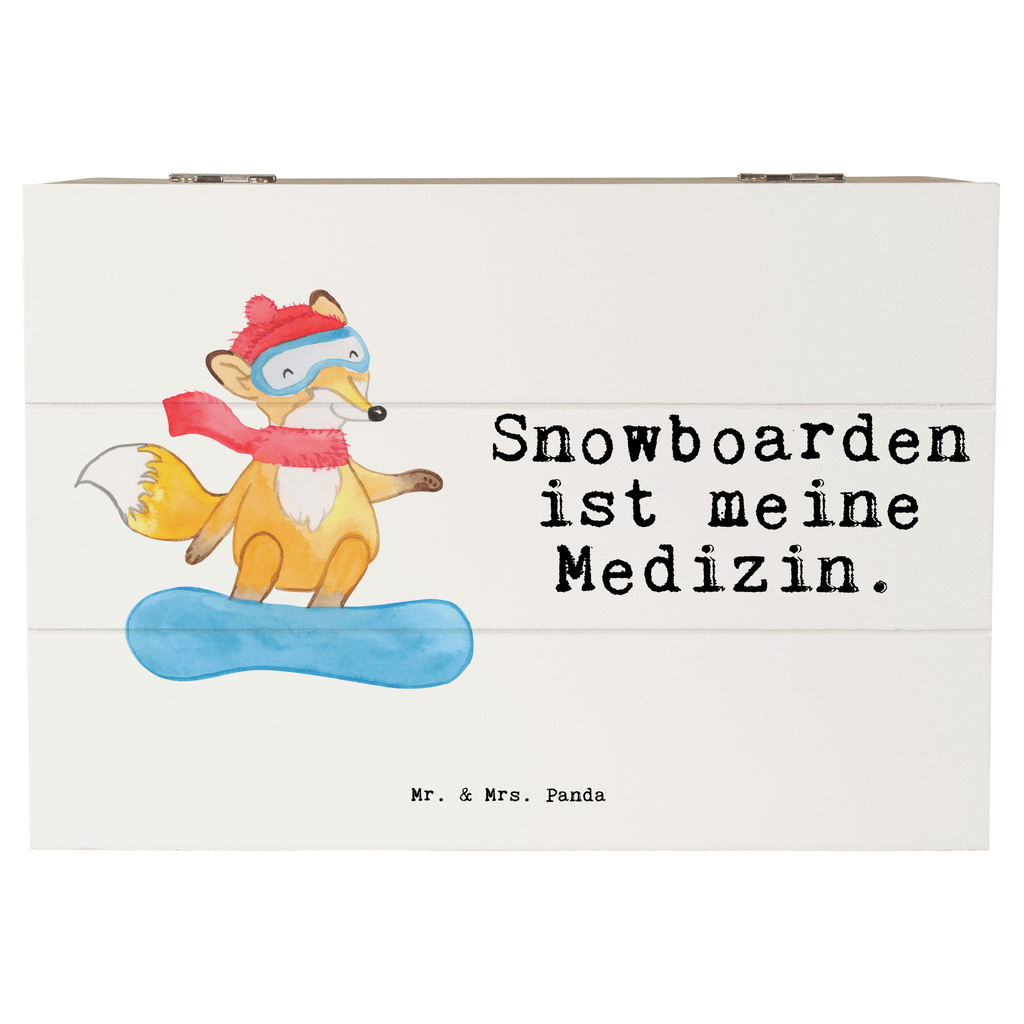 Holzkiste Fuchs Snowboarden Medizin Holzkiste, Kiste, Schatzkiste, Truhe, Schatulle, XXL, Erinnerungsbox, Erinnerungskiste, Dekokiste, Aufbewahrungsbox, Geschenk, Sport, Sportart, Hobby, Schenken, Danke, Dankeschön, Auszeichnung, Gewinn, Sportler, Snowboard, snowboarden, Wintersport, Snowboardschule, Winterurlaub