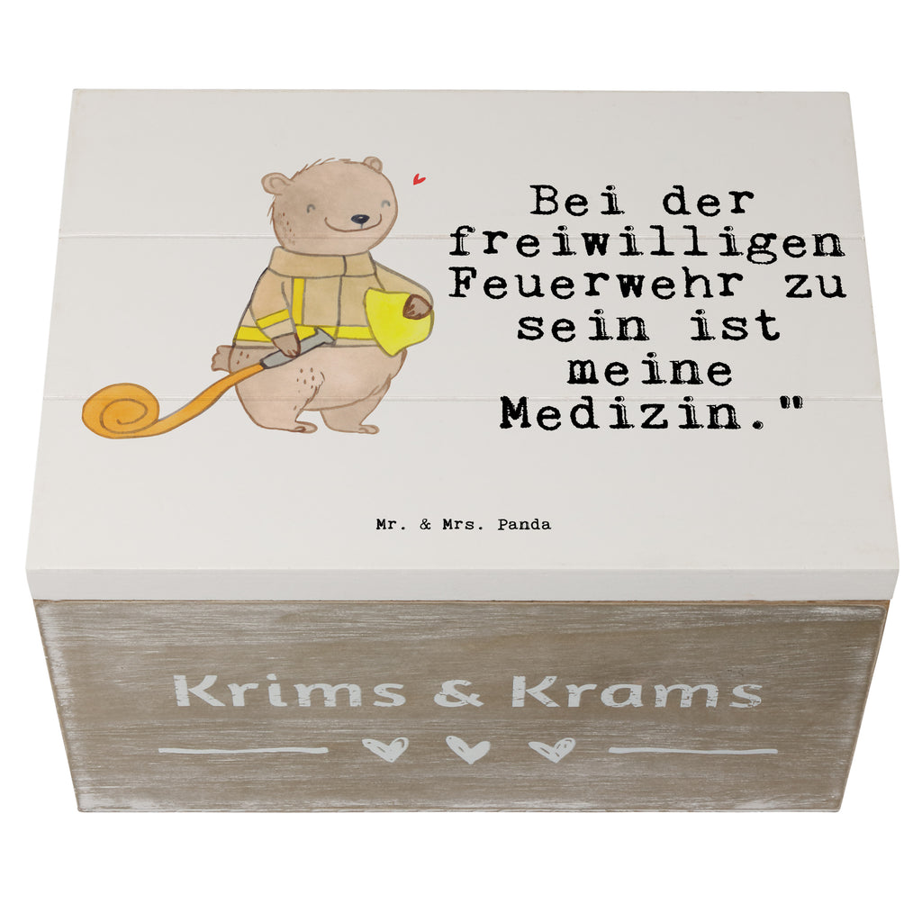 Holzkiste Bär Freiwillige Feuerwehr Medizin Holzkiste, Kiste, Schatzkiste, Truhe, Schatulle, XXL, Erinnerungsbox, Erinnerungskiste, Dekokiste, Aufbewahrungsbox, Geschenk, Sport, Sportart, Hobby, Schenken, Danke, Dankeschön, Auszeichnung, Gewinn, Sportler, Freiwillige Feuerwehr, Feuerwehrfest, Jugendfeuerwehr