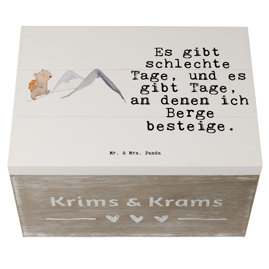 Holzkiste Bär Bergsteigen Tage Holzkiste, Kiste, Schatzkiste, Truhe, Schatulle, XXL, Erinnerungsbox, Erinnerungskiste, Dekokiste, Aufbewahrungsbox, Geschenk, Sport, Sportart, Hobby, Schenken, Danke, Dankeschön, Auszeichnung, Gewinn, Sportler, Bergsteigen, wandern, Bergsport, Trekking, Alpinismus, Alpinwandern