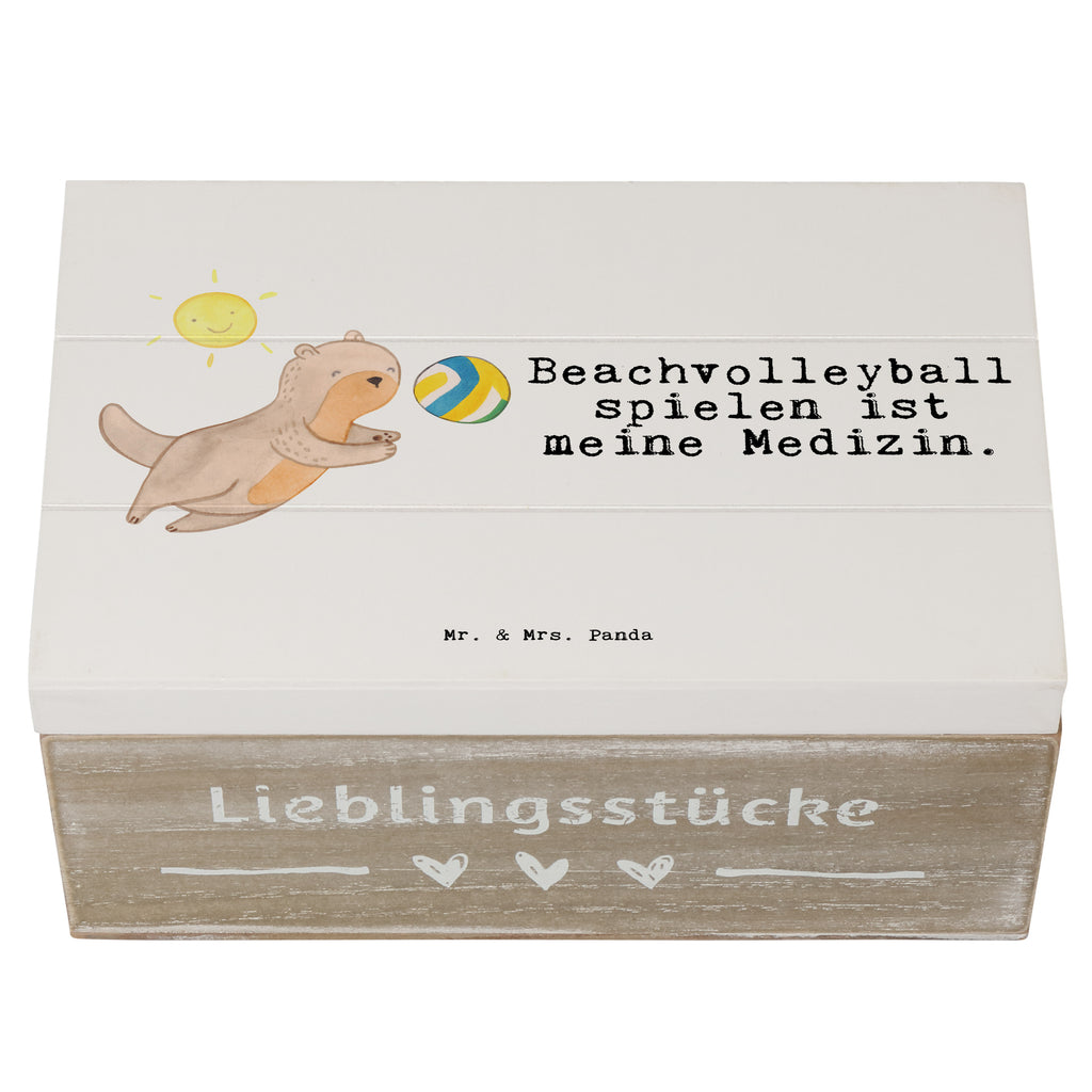 Holzkiste Otter Beachvolleyball Medizin Beachvolleyball, Volleyball, Ballsport, Volleyballturnier, Strandvolleyball, Sandvolleyball, Strandballspielen, Outdoor-Volleyball, Strand-Ballsport Holzkiste, Kiste, Schatzkiste, Truhe, Schatulle, XXL,  Erinnerungsbox, Erinnerungskiste, Dekokiste, Aufbewahrungsbox  Geschenk, Sport, Sportart, Hobby, Schenken, Danke, Dankeschön, Auszeichnung, Gewinn, Sportler
