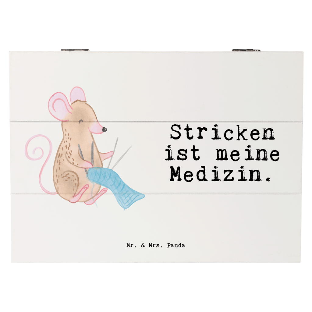 Holzkiste Maus Stricken Medizin Stricken, DIY Holzkiste, Kiste, Schatzkiste, Truhe, Schatulle, XXL,  Erinnerungsbox, Erinnerungskiste, Dekokiste, Aufbewahrungsbox  Geschenk, Sport, Sportart, Hobby, Schenken, Danke, Dankeschön, Auszeichnung, Gewinn, Sportler