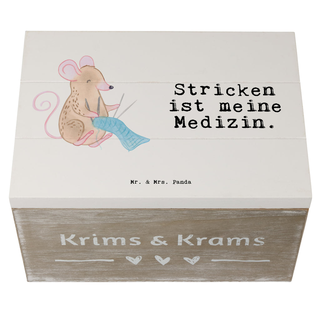 Holzkiste Maus Stricken Medizin Stricken, DIY Holzkiste, Kiste, Schatzkiste, Truhe, Schatulle, XXL,  Erinnerungsbox, Erinnerungskiste, Dekokiste, Aufbewahrungsbox  Geschenk, Sport, Sportart, Hobby, Schenken, Danke, Dankeschön, Auszeichnung, Gewinn, Sportler