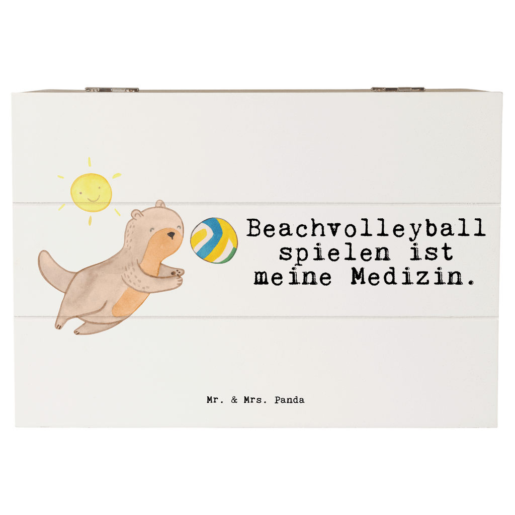 Holzkiste Otter Beachvolleyball Medizin Beachvolleyball, Volleyball, Ballsport, Volleyballturnier, Strandvolleyball, Sandvolleyball, Strandballspielen, Outdoor-Volleyball, Strand-Ballsport Holzkiste, Kiste, Schatzkiste, Truhe, Schatulle, XXL,  Erinnerungsbox, Erinnerungskiste, Dekokiste, Aufbewahrungsbox  Geschenk, Sport, Sportart, Hobby, Schenken, Danke, Dankeschön, Auszeichnung, Gewinn, Sportler