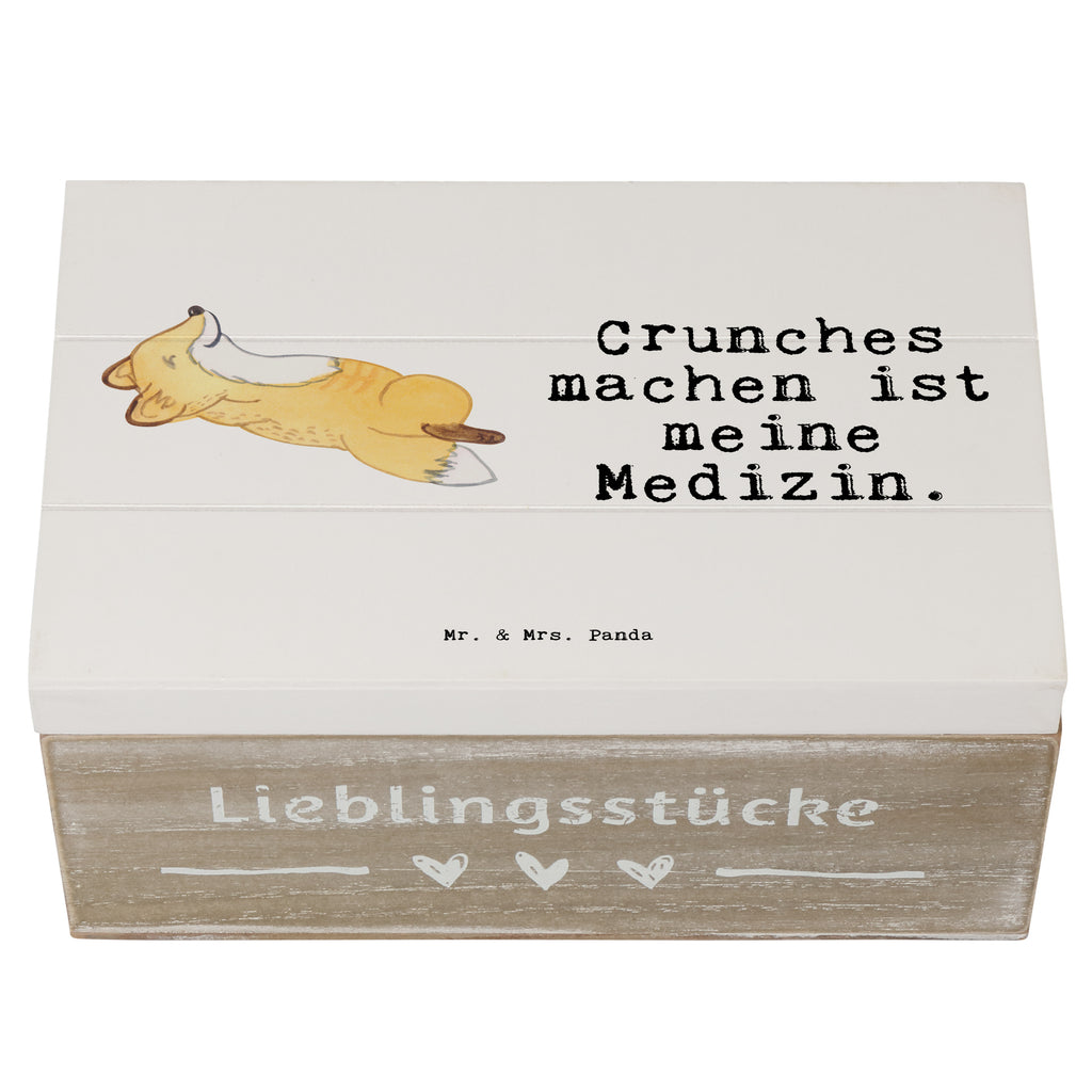 Holzkiste Fuchs Crunches Medizin Crunches, Fitness, Bauchpressen, Fitnessstudio Holzkiste, Kiste, Schatzkiste, Truhe, Schatulle, XXL,  Erinnerungsbox, Erinnerungskiste, Dekokiste, Aufbewahrungsbox  Geschenk, Sport, Sportart, Hobby, Schenken, Danke, Dankeschön, Auszeichnung, Gewinn, Sportler