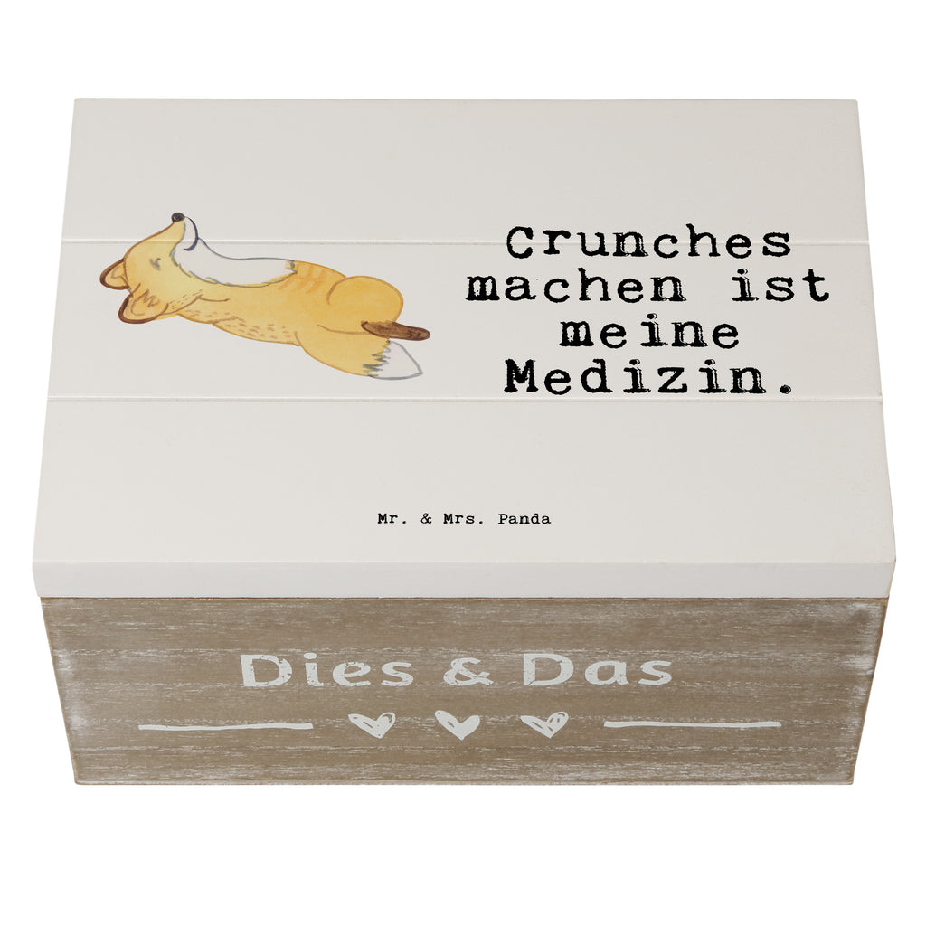 Holzkiste Fuchs Crunches Medizin Crunches, Fitness, Bauchpressen, Fitnessstudio Holzkiste, Kiste, Schatzkiste, Truhe, Schatulle, XXL,  Erinnerungsbox, Erinnerungskiste, Dekokiste, Aufbewahrungsbox  Geschenk, Sport, Sportart, Hobby, Schenken, Danke, Dankeschön, Auszeichnung, Gewinn, Sportler