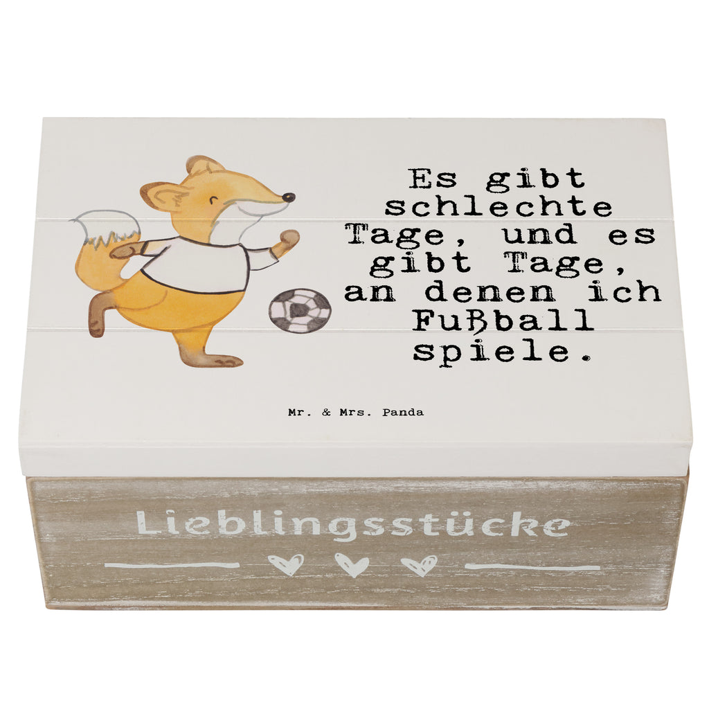 Holzkiste Fuchs Fußball spielen Tage Fußball, Soccer, Fußballer, Bolzen, Bolzplatz, Fußballerin Holzkiste, Kiste, Schatzkiste, Truhe, Schatulle, XXL,  Erinnerungsbox, Erinnerungskiste, Dekokiste, Aufbewahrungsbox  Geschenk, Sport, Sportart, Hobby, Schenken, Danke, Dankeschön, Auszeichnung, Gewinn, Sportler