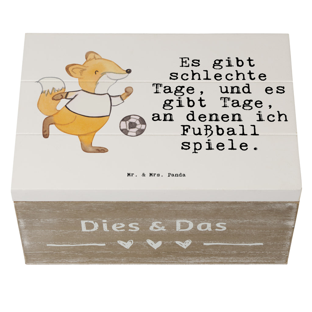 Holzkiste Fuchs Fußball spielen Tage Fußball, Soccer, Fußballer, Bolzen, Bolzplatz, Fußballerin Holzkiste, Kiste, Schatzkiste, Truhe, Schatulle, XXL,  Erinnerungsbox, Erinnerungskiste, Dekokiste, Aufbewahrungsbox  Geschenk, Sport, Sportart, Hobby, Schenken, Danke, Dankeschön, Auszeichnung, Gewinn, Sportler