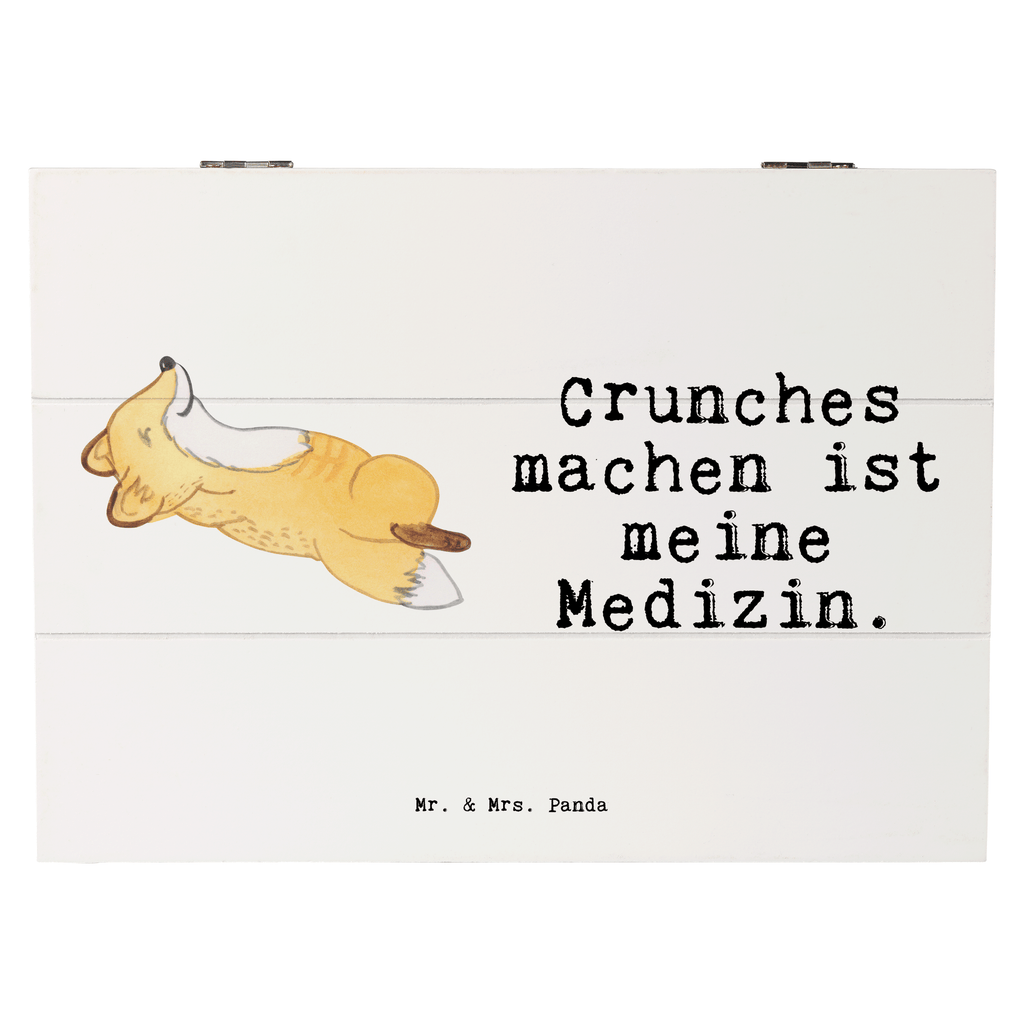 Holzkiste Fuchs Crunches Medizin Crunches, Fitness, Bauchpressen, Fitnessstudio Holzkiste, Kiste, Schatzkiste, Truhe, Schatulle, XXL,  Erinnerungsbox, Erinnerungskiste, Dekokiste, Aufbewahrungsbox  Geschenk, Sport, Sportart, Hobby, Schenken, Danke, Dankeschön, Auszeichnung, Gewinn, Sportler