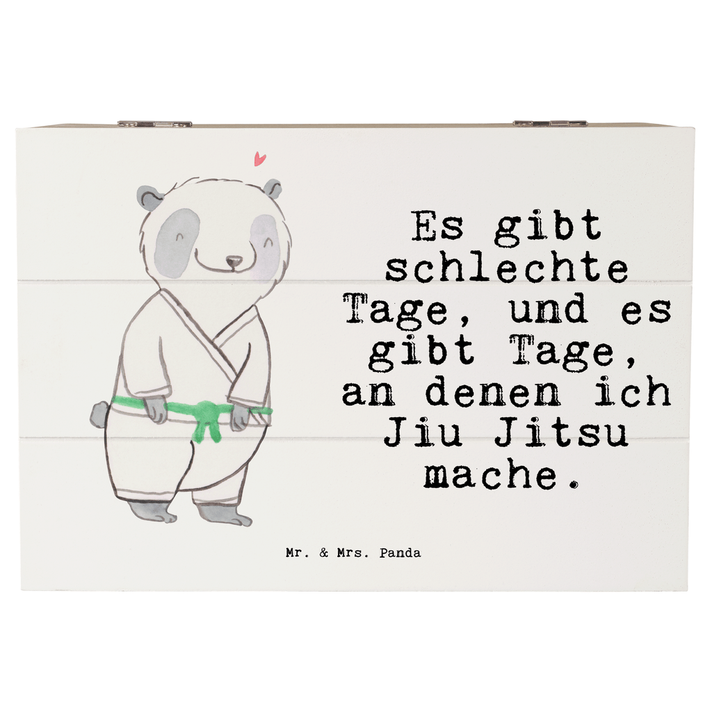 Holzkiste Panda Jiu Jitsu Tage Jiu Jitsu, japanische Kampfkunst, Selbstverteidigung Holzkiste, Kiste, Schatzkiste, Truhe, Schatulle, XXL,  Erinnerungsbox, Erinnerungskiste, Dekokiste, Aufbewahrungsbox  Geschenk, Sport, Sportart, Hobby, Schenken, Danke, Dankeschön, Auszeichnung, Gewinn, Sportler
