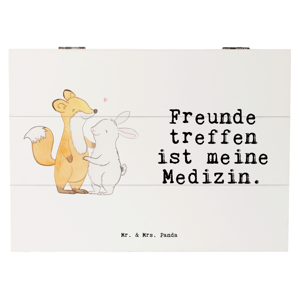 Holzkiste Fuchs Hase Freunde treffen Medizin Freunde treffen Holzkiste, Kiste, Schatzkiste, Truhe, Schatulle, XXL,  Erinnerungsbox, Erinnerungskiste, Dekokiste, Aufbewahrungsbox  Geschenk, Sport, Sportart, Hobby, Schenken, Danke, Dankeschön, Auszeichnung, Gewinn, Sportler