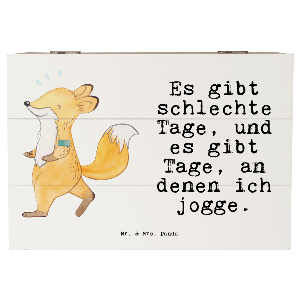 Holzkiste Fuchs Joggen Tage Holzkiste, Kiste, Schatzkiste, Truhe, Schatulle, XXL, Erinnerungsbox, Erinnerungskiste, Dekokiste, Aufbewahrungsbox, Geschenk, Sport, Sportart, Hobby, Schenken, Danke, Dankeschön, Auszeichnung, Gewinn, Sportler, Joggen, Dauerlauf, Laufsport, Laufen