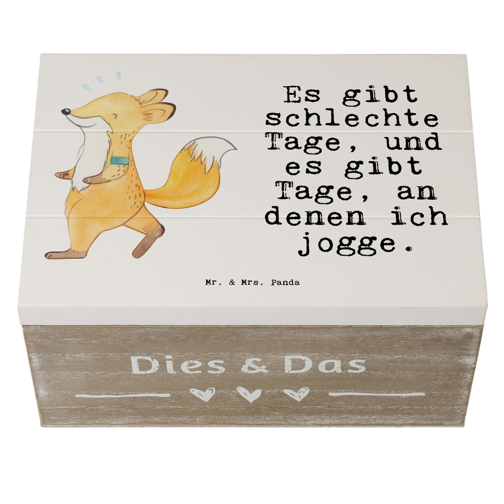 Holzkiste Fuchs Joggen Tage Holzkiste, Kiste, Schatzkiste, Truhe, Schatulle, XXL, Erinnerungsbox, Erinnerungskiste, Dekokiste, Aufbewahrungsbox, Geschenk, Sport, Sportart, Hobby, Schenken, Danke, Dankeschön, Auszeichnung, Gewinn, Sportler, Joggen, Dauerlauf, Laufsport, Laufen