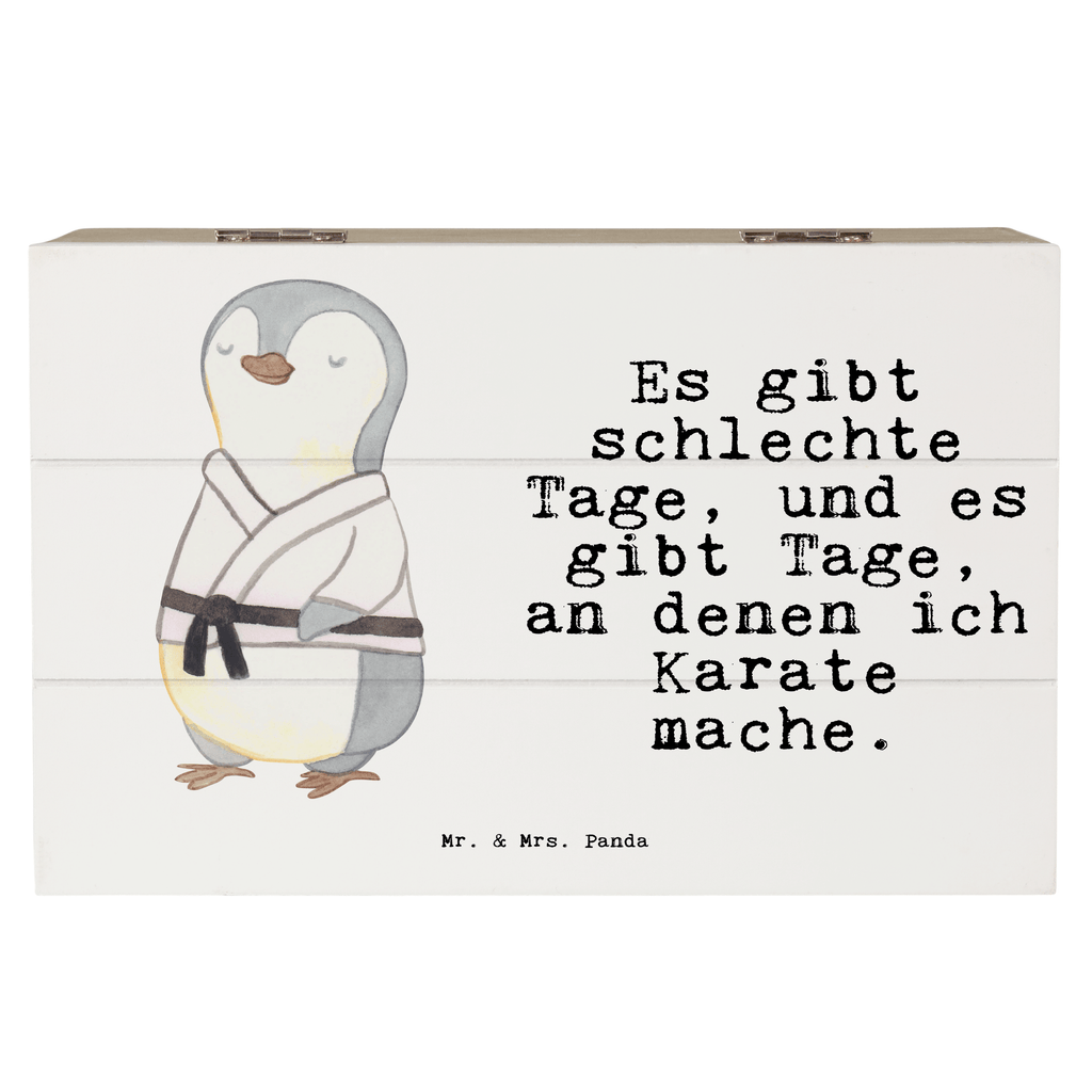Holzkiste Pinguin Karate Tage Karate, Kampfsportart, Selbstverteidigung, Kampfkunst, Karate Verein Holzkiste, Kiste, Schatzkiste, Truhe, Schatulle, XXL,  Erinnerungsbox, Erinnerungskiste, Dekokiste, Aufbewahrungsbox  Geschenk, Sport, Sportart, Hobby, Schenken, Danke, Dankeschön, Auszeichnung, Gewinn, Sportler