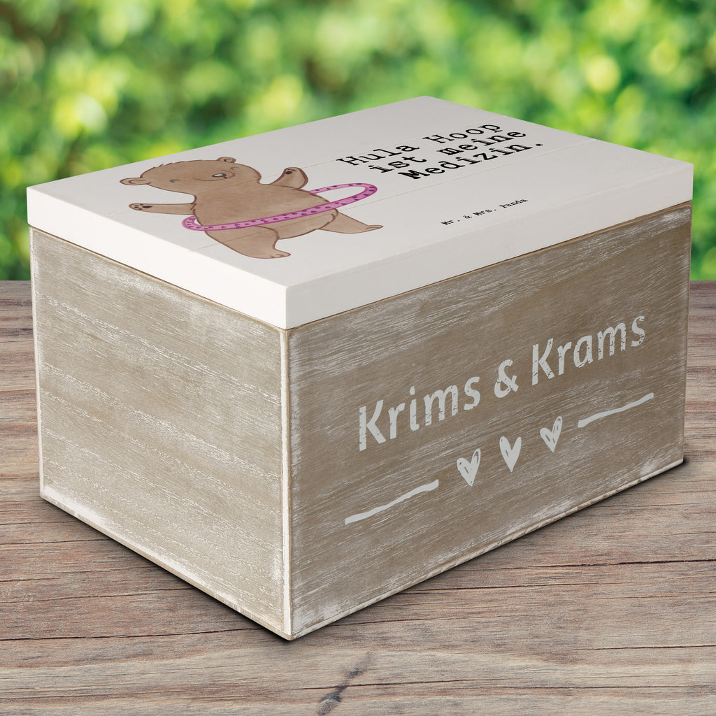 Holzkiste Bär Hula Hoop Medizin Hula Hoop, Fitness, Sport, Training Holzkiste, Kiste, Schatzkiste, Truhe, Schatulle, XXL,  Erinnerungsbox, Erinnerungskiste, Dekokiste, Aufbewahrungsbox  Geschenk, Sport, Sportart, Hobby, Schenken, Danke, Dankeschön, Auszeichnung, Gewinn, Sportler