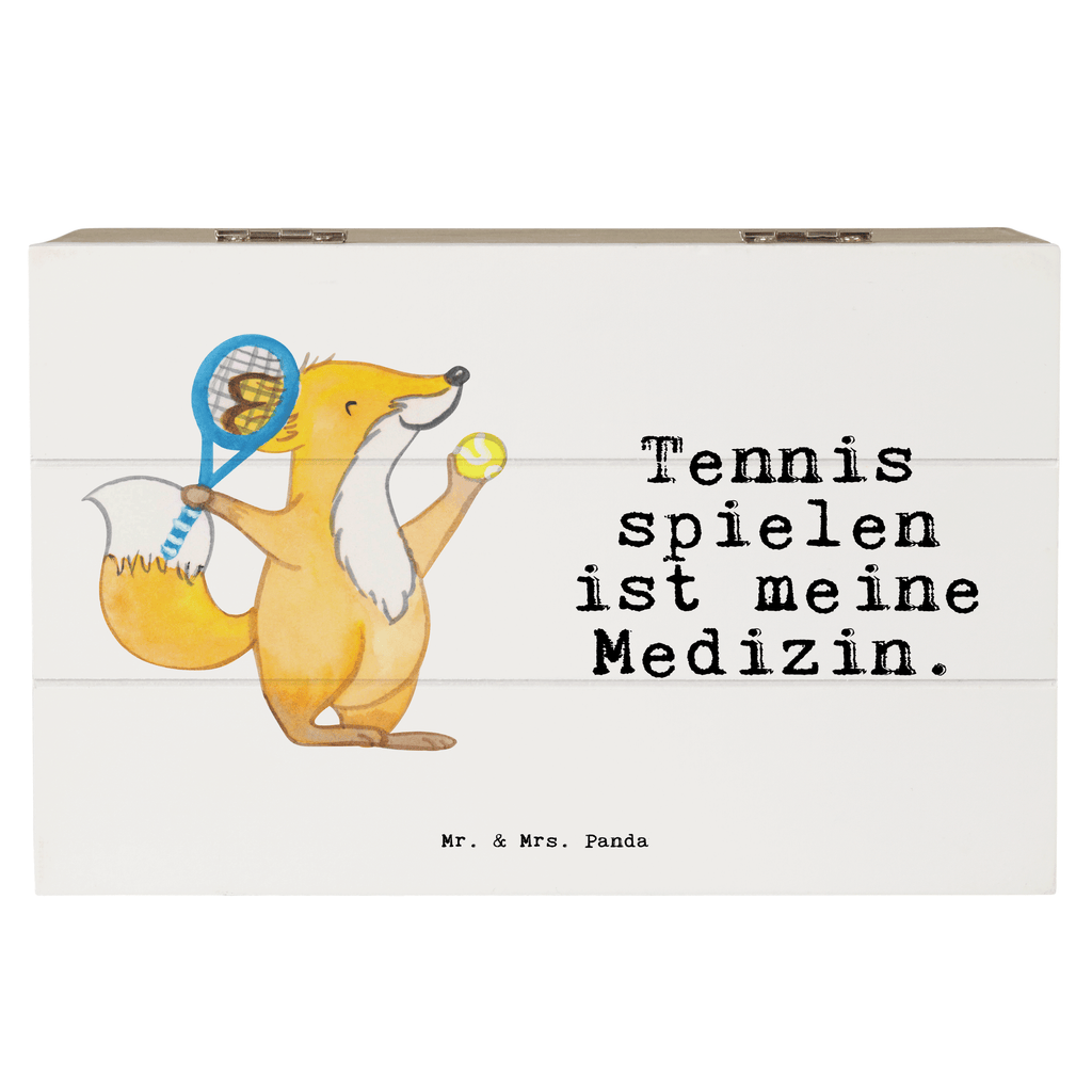 Holzkiste Fuchs Tennis spielen Medizin Holzkiste, Kiste, Schatzkiste, Truhe, Schatulle, XXL, Erinnerungsbox, Erinnerungskiste, Dekokiste, Aufbewahrungsbox, Geschenk, Sport, Sportart, Hobby, Schenken, Danke, Dankeschön, Auszeichnung, Gewinn, Sportler, Tennis spielen, Tennisclub, Tennisverein, Tennis Turnier, Ballsportart