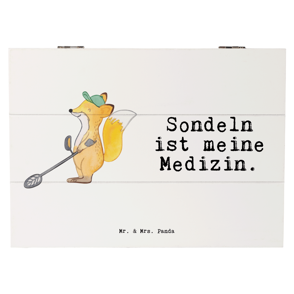 Holzkiste Fuchs Metalldetektor Medizin Metalldetektor, Schatzsuche, Sondengänger, Münzen suchen, sondeln Holzkiste, Kiste, Schatzkiste, Truhe, Schatulle, XXL,  Erinnerungsbox, Erinnerungskiste, Dekokiste, Aufbewahrungsbox  Geschenk, Sport, Sportart, Hobby, Schenken, Danke, Dankeschön, Auszeichnung, Gewinn, Sportler