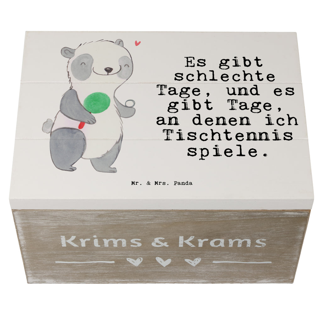 Holzkiste Panda Tischtennis Tage Holzkiste, Kiste, Schatzkiste, Truhe, Schatulle, XXL, Erinnerungsbox, Erinnerungskiste, Dekokiste, Aufbewahrungsbox, Geschenk, Sport, Sportart, Hobby, Schenken, Danke, Dankeschön, Auszeichnung, Gewinn, Sportler, Tischtennis, Tischtennis Bund, Tischtennis Verein, Ballsport, Tischtennis Wettbewerb, Tischtennis Meisterschaft, Tischtennis Sprüche