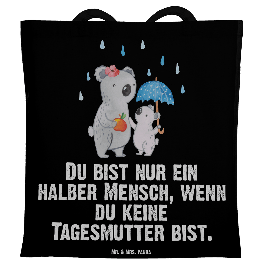 Tragetasche Tagesmutter mit Herz Beuteltasche, Beutel, Einkaufstasche, Jutebeutel, Stoffbeutel, Beruf, Ausbildung, Jubiläum, Abschied, Rente, Kollege, Kollegin, Geschenk, Schenken, Arbeitskollege, Mitarbeiter, Firma, Danke, Dankeschön