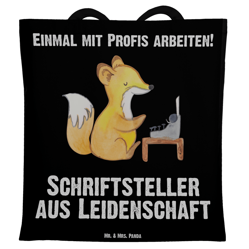 Tragetasche Schriftsteller aus Leidenschaft Beuteltasche, Beutel, Einkaufstasche, Jutebeutel, Stoffbeutel, Beruf, Ausbildung, Jubiläum, Abschied, Rente, Kollege, Kollegin, Geschenk, Schenken, Arbeitskollege, Mitarbeiter, Firma, Danke, Dankeschön, Autor, Buchveröffentlichung, Schriftsteller, Verlag, Geschichtenschreiber, Hobbyautor