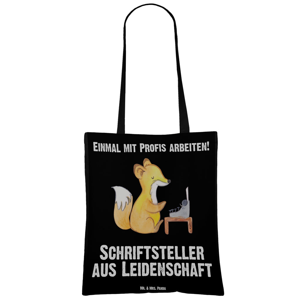 Tragetasche Schriftsteller aus Leidenschaft Beuteltasche, Beutel, Einkaufstasche, Jutebeutel, Stoffbeutel, Beruf, Ausbildung, Jubiläum, Abschied, Rente, Kollege, Kollegin, Geschenk, Schenken, Arbeitskollege, Mitarbeiter, Firma, Danke, Dankeschön, Autor, Buchveröffentlichung, Schriftsteller, Verlag, Geschichtenschreiber, Hobbyautor