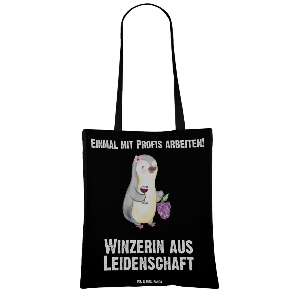 Tragetasche Winzerin aus Leidenschaft Beuteltasche, Beutel, Einkaufstasche, Jutebeutel, Stoffbeutel, Beruf, Ausbildung, Jubiläum, Abschied, Rente, Kollege, Kollegin, Geschenk, Schenken, Arbeitskollege, Mitarbeiter, Firma, Danke, Dankeschön
