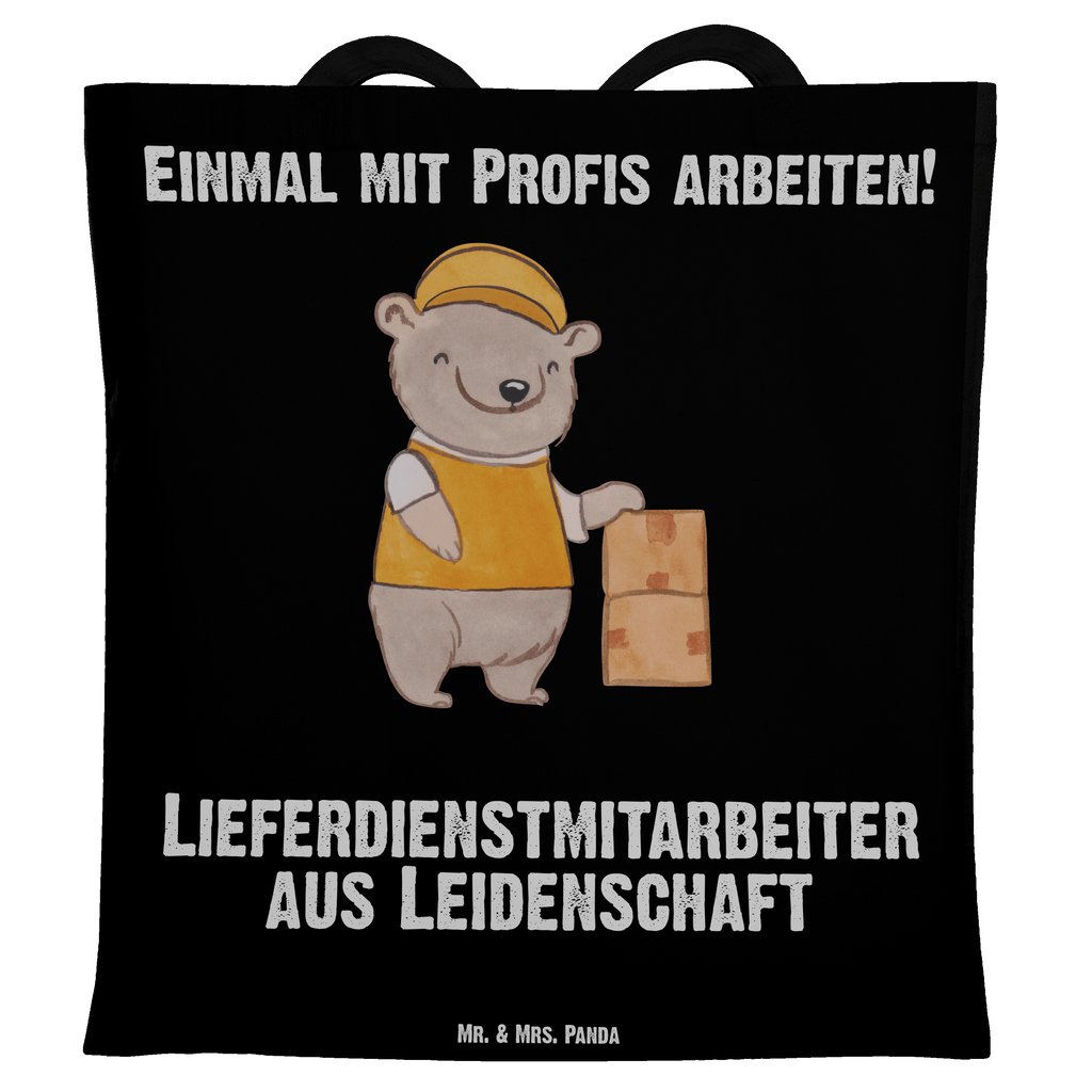 Tragetasche Lieferdienstmitarbeiter aus Leidenschaft Beuteltasche, Beutel, Einkaufstasche, Jutebeutel, Stoffbeutel, Beruf, Ausbildung, Jubiläum, Abschied, Rente, Kollege, Kollegin, Geschenk, Schenken, Arbeitskollege, Mitarbeiter, Firma, Danke, Dankeschön, Lieferdienstmitarbeiter, Pizzabäcker, Pizzabote, Pizzabringdienst, Lieferbringdienst