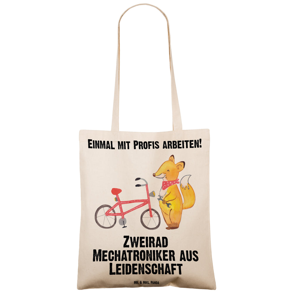 Tragetasche Zweirad Mechatroniker aus Leidenschaft Beuteltasche, Beutel, Einkaufstasche, Jutebeutel, Stoffbeutel, Beruf, Ausbildung, Jubiläum, Abschied, Rente, Kollege, Kollegin, Geschenk, Schenken, Arbeitskollege, Mitarbeiter, Firma, Danke, Dankeschön