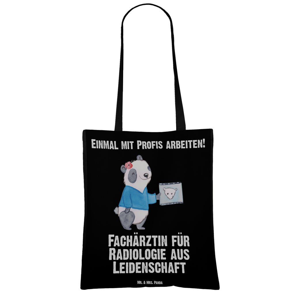 Tragetasche Fachärztin für Radiologie aus Leidenschaft Beuteltasche, Beutel, Einkaufstasche, Jutebeutel, Stoffbeutel, Beruf, Ausbildung, Jubiläum, Abschied, Rente, Kollege, Kollegin, Geschenk, Schenken, Arbeitskollege, Mitarbeiter, Firma, Danke, Dankeschön