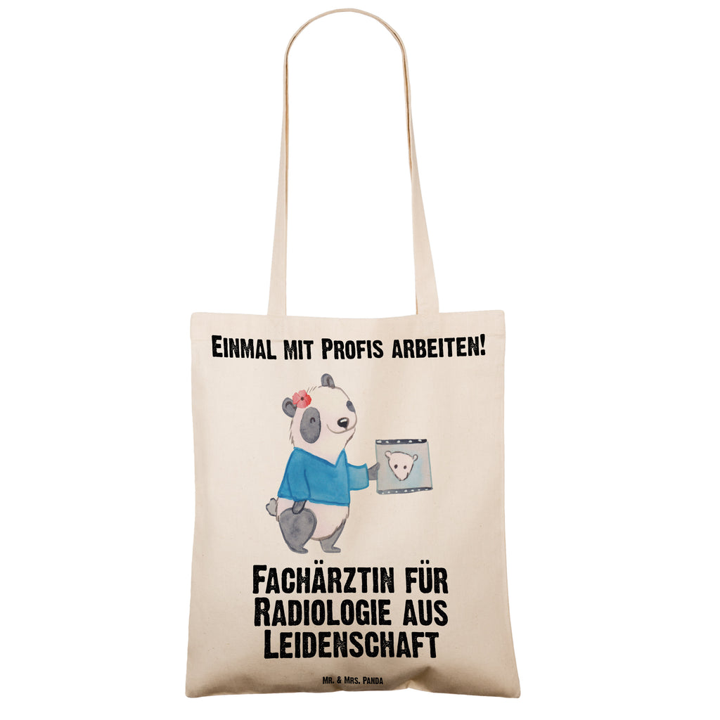 Tragetasche Fachärztin für Radiologie aus Leidenschaft Beuteltasche, Beutel, Einkaufstasche, Jutebeutel, Stoffbeutel, Beruf, Ausbildung, Jubiläum, Abschied, Rente, Kollege, Kollegin, Geschenk, Schenken, Arbeitskollege, Mitarbeiter, Firma, Danke, Dankeschön
