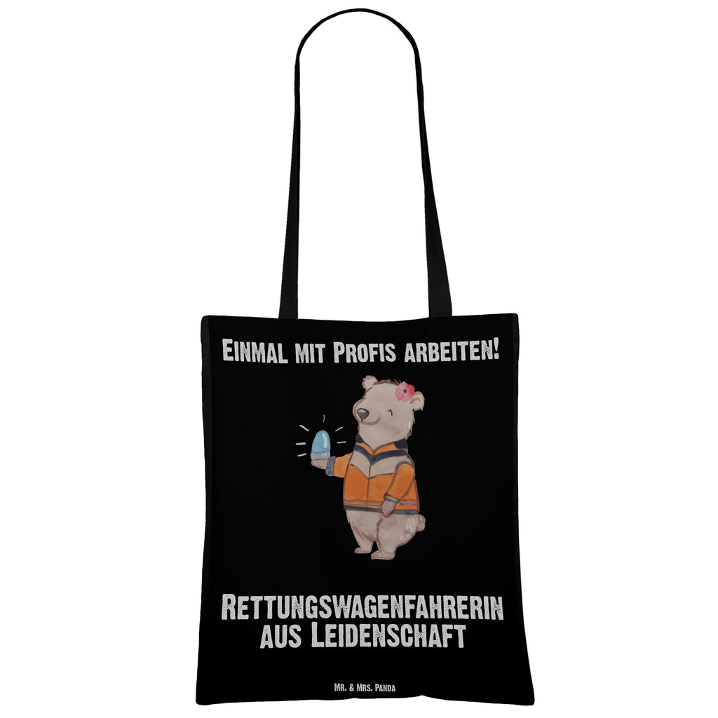 Tragetasche Rettungswagenfahrerin aus Leidenschaft Beuteltasche, Beutel, Einkaufstasche, Jutebeutel, Stoffbeutel, Beruf, Ausbildung, Jubiläum, Abschied, Rente, Kollege, Kollegin, Geschenk, Schenken, Arbeitskollege, Mitarbeiter, Firma, Danke, Dankeschön