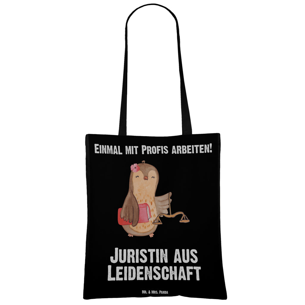 Tragetasche Juristin aus Leidenschaft Beuteltasche, Beutel, Einkaufstasche, Jutebeutel, Stoffbeutel, Beruf, Ausbildung, Jubiläum, Abschied, Rente, Kollege, Kollegin, Geschenk, Schenken, Arbeitskollege, Mitarbeiter, Firma, Danke, Dankeschön, Juristin, Anwältin, Jura Studium, Master of laws, Staatsexamen, Jurastudent, Anwaltskanzlei