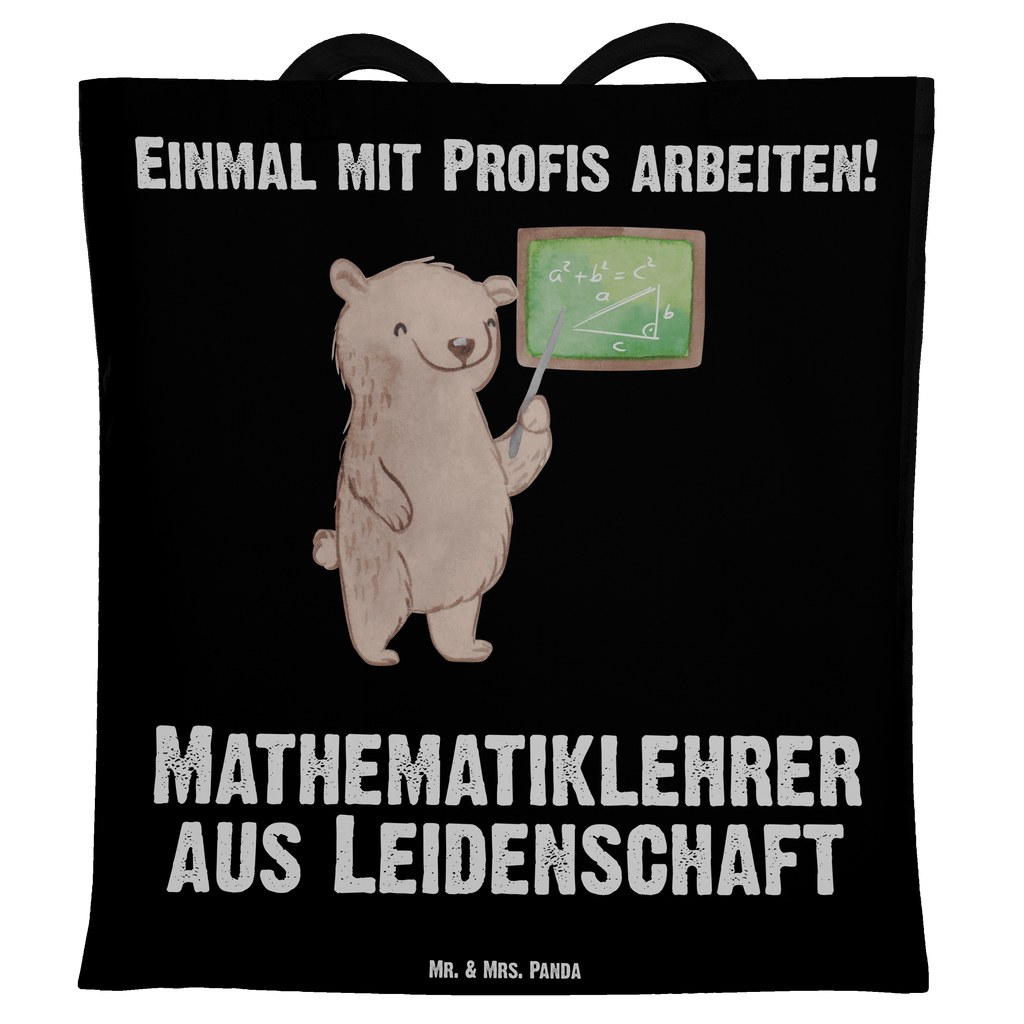 Tragetasche Mathematiklehrer aus Leidenschaft Beuteltasche, Beutel, Einkaufstasche, Jutebeutel, Stoffbeutel, Beruf, Ausbildung, Jubiläum, Abschied, Rente, Kollege, Kollegin, Geschenk, Schenken, Arbeitskollege, Mitarbeiter, Firma, Danke, Dankeschön, Mathematiklehrer, Lehramtstudent, Referendariat, Mathelehrer, Matheunterricht