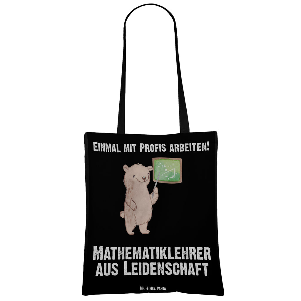 Tragetasche Mathematiklehrer aus Leidenschaft Beuteltasche, Beutel, Einkaufstasche, Jutebeutel, Stoffbeutel, Beruf, Ausbildung, Jubiläum, Abschied, Rente, Kollege, Kollegin, Geschenk, Schenken, Arbeitskollege, Mitarbeiter, Firma, Danke, Dankeschön, Mathematiklehrer, Lehramtstudent, Referendariat, Mathelehrer, Matheunterricht