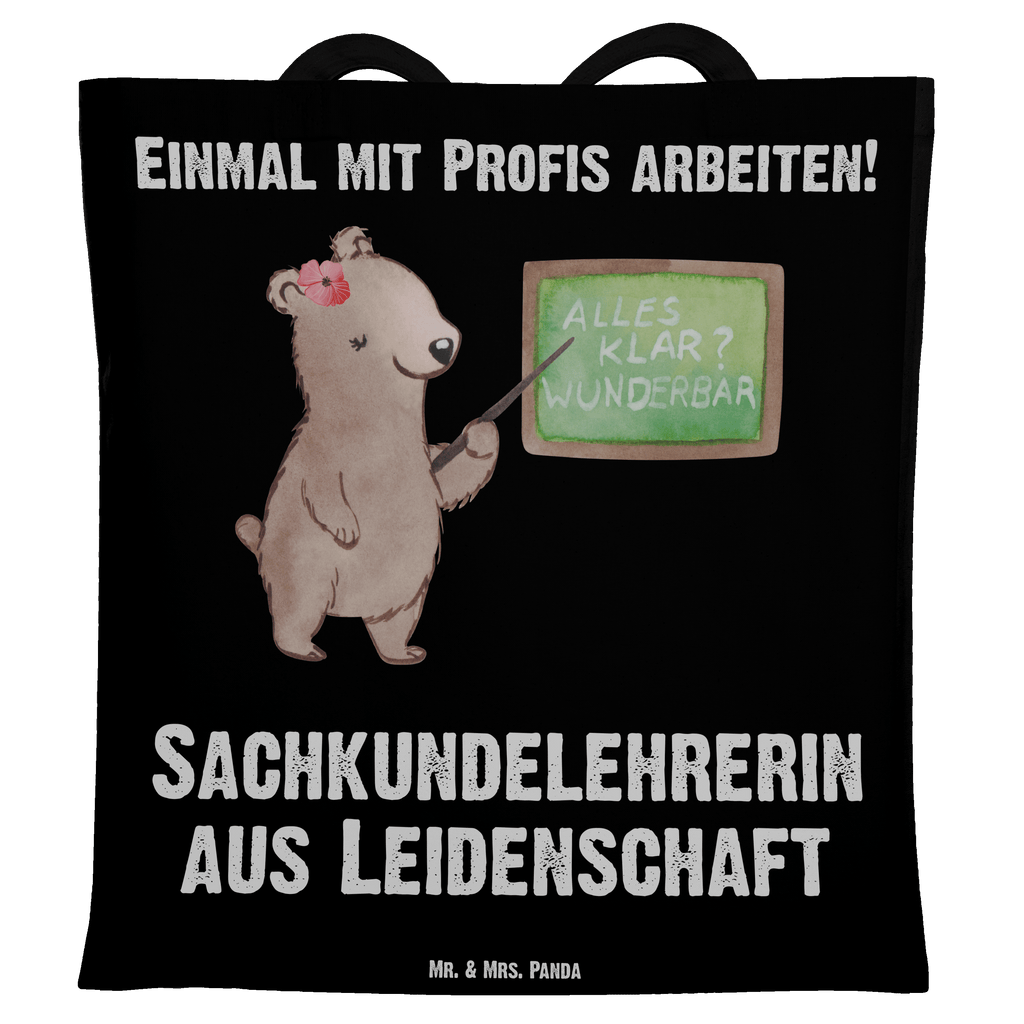 Tragetasche Sachkundelehrerin aus Leidenschaft Beuteltasche, Beutel, Einkaufstasche, Jutebeutel, Stoffbeutel, Beruf, Ausbildung, Jubiläum, Abschied, Rente, Kollege, Kollegin, Geschenk, Schenken, Arbeitskollege, Mitarbeiter, Firma, Danke, Dankeschön, Sachkundelehrerin, Sachkundeunterricht, Schule, Grundschule