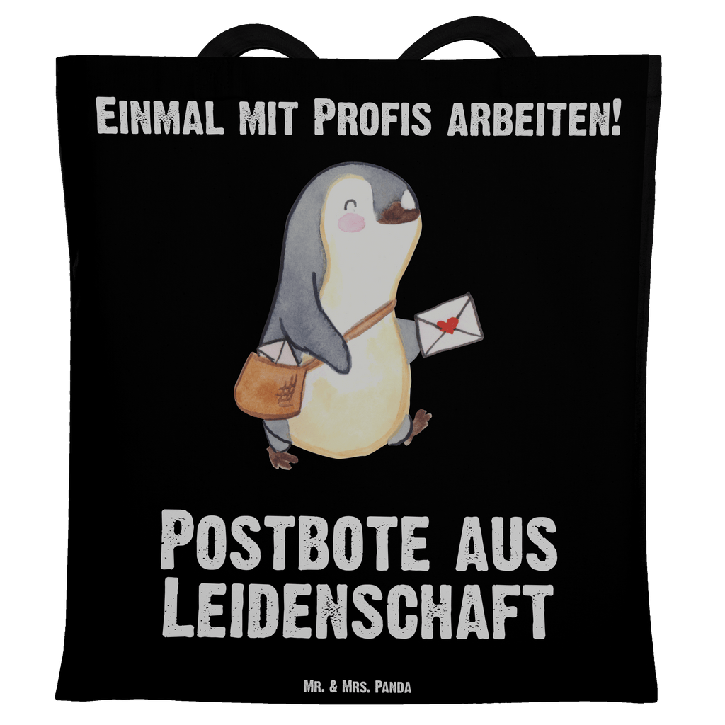 Tragetasche Postbote aus Leidenschaft Beuteltasche, Beutel, Einkaufstasche, Jutebeutel, Stoffbeutel, Beruf, Ausbildung, Jubiläum, Abschied, Rente, Kollege, Kollegin, Geschenk, Schenken, Arbeitskollege, Mitarbeiter, Firma, Danke, Dankeschön, Postbote, Briefzusteller, Briefträger, Postler